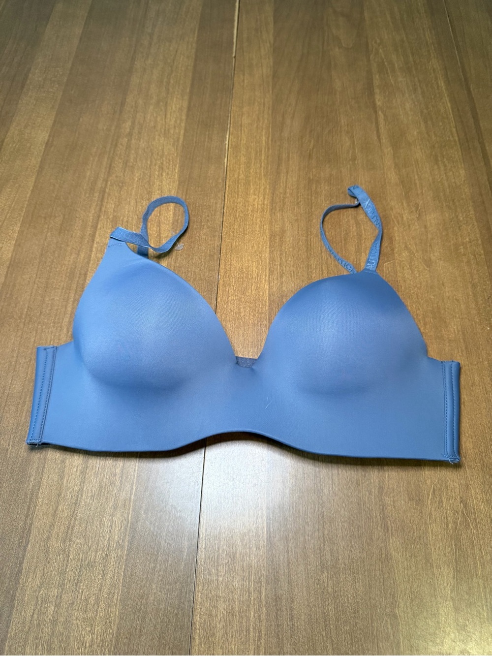Nautica Intimates Blue Wireless Seamless T-Shirt Bra Size 36C
